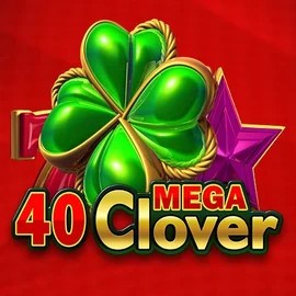 Slots logo of 40 Mega Clover from Amusnet Interactive at Supraplay Casino