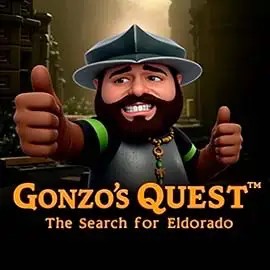 Gonzo's Quest logo by NetEnt at Supraplay CasinoGonzo's Quest